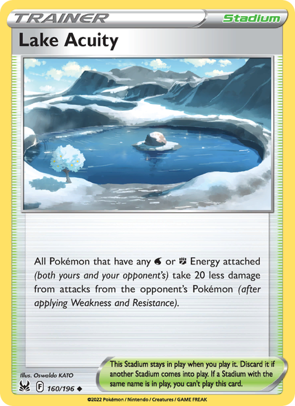 Lake Acuity · Lost Origin 160/196