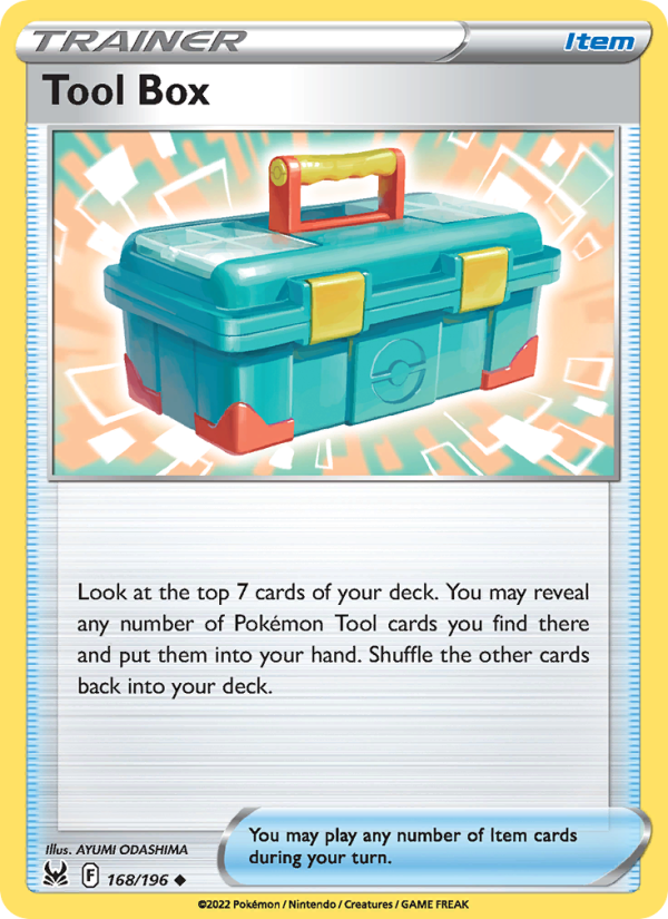 Tool Box · Lost Origin 168/196
