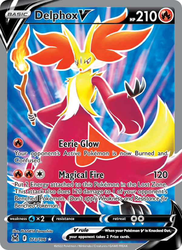 Delphox V · Lost Origin 173/196