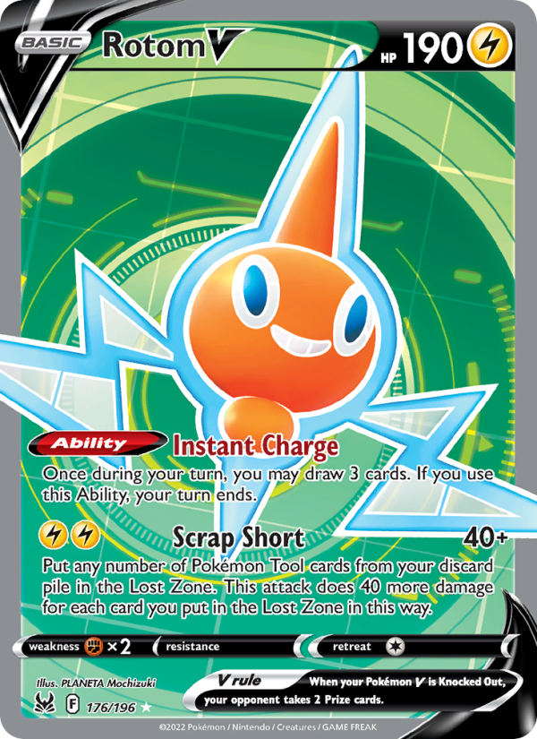 Rotom V · Lost Origin 176/196