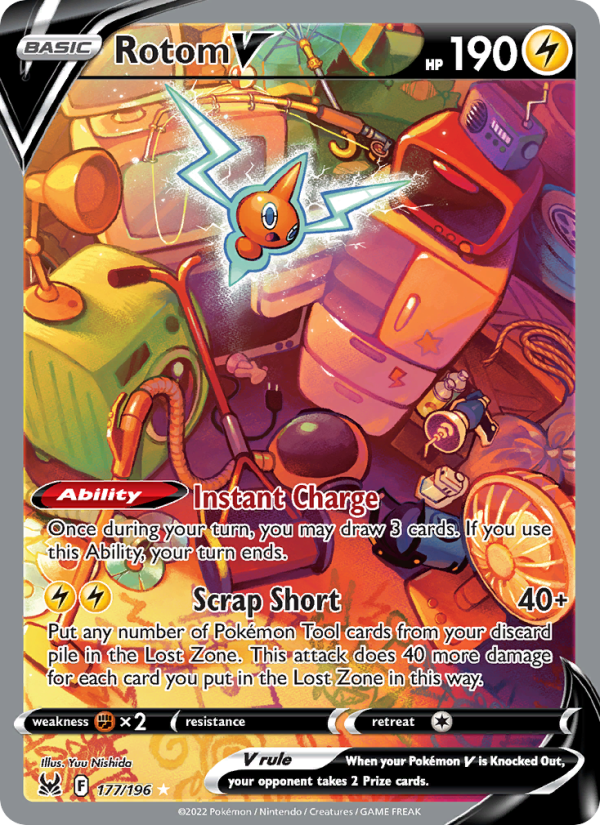 Rotom V · Lost Origin 177/196