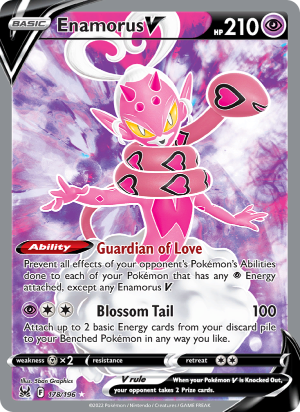 Enamorus V · Lost Origin 178/196
