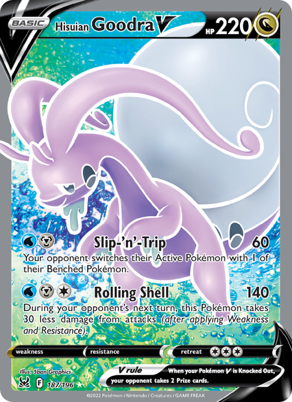 Hisuian Goodra V · Lost Origin 187/196