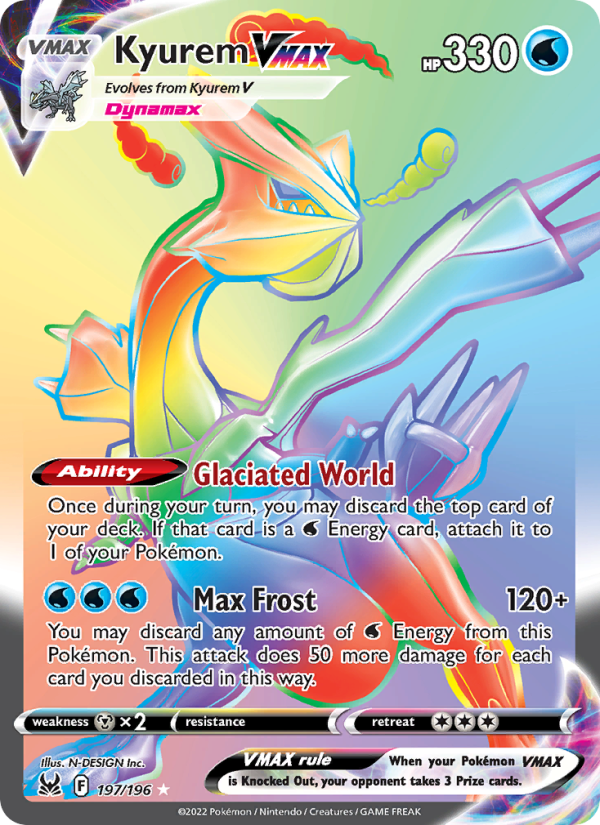 Kyurem VMAX · Lost Origin 197/196