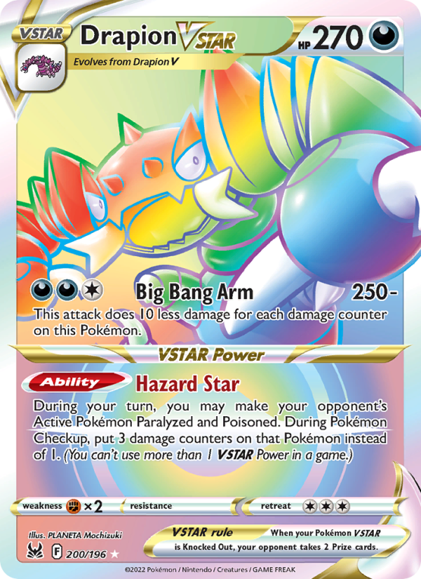 Drapion VSTAR · Lost Origin 200/196
