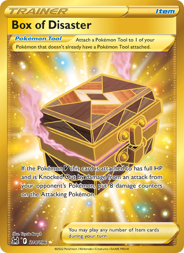 Box of Disaster · Lost Origin 214/196