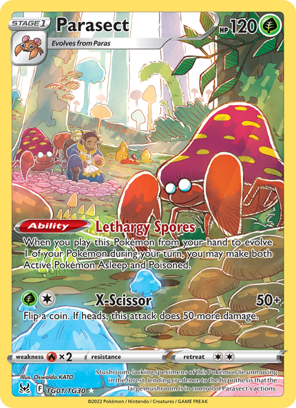 Parasect · Lost Origin TG01/196