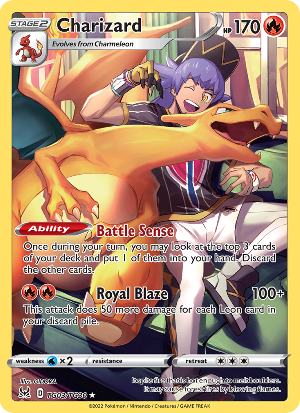Charizard · Lost Origin TG03/196