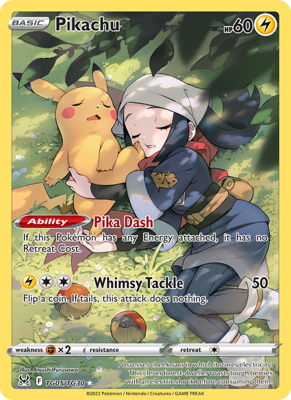 Pikachu · Lost Origin TG05/196