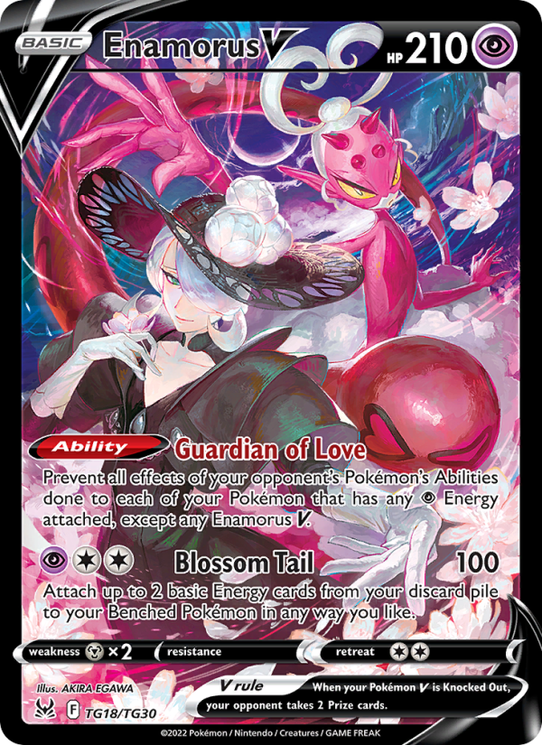 Enamorus V · Lost Origin TG18/196