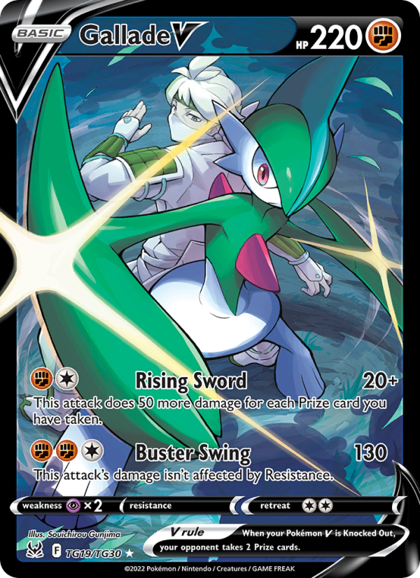 Gallade V · Lost Origin TG19/196
