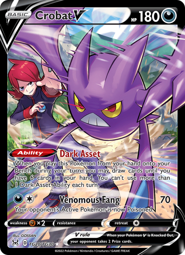 Crobat V · Lost Origin TG20/196