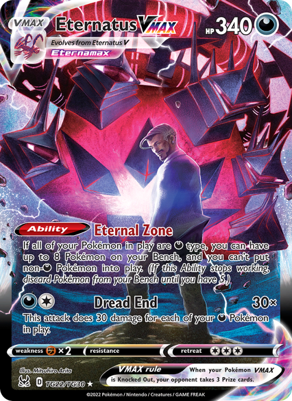 Eternatus VMAX · Lost Origin TG22/196