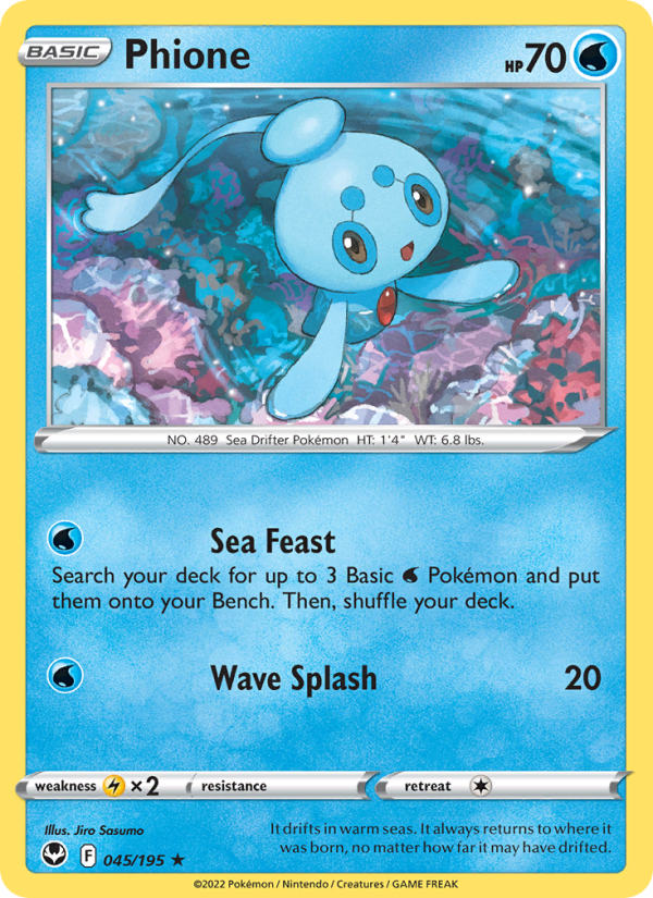 Phione · Silver Tempest 045/195