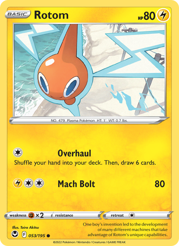 Rotom · Silver Tempest 053/195