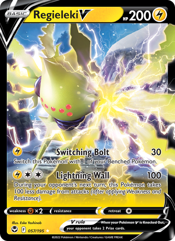 Regieleki V · Silver Tempest 057/195