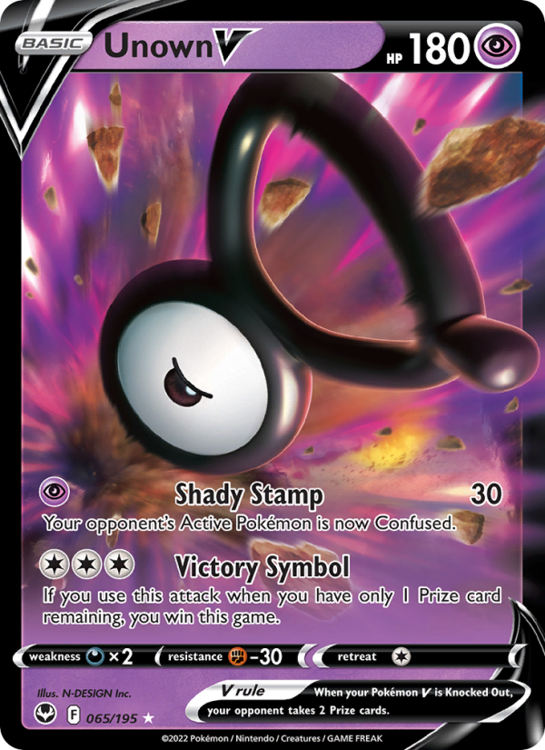Unown V · Silver Tempest 065/195