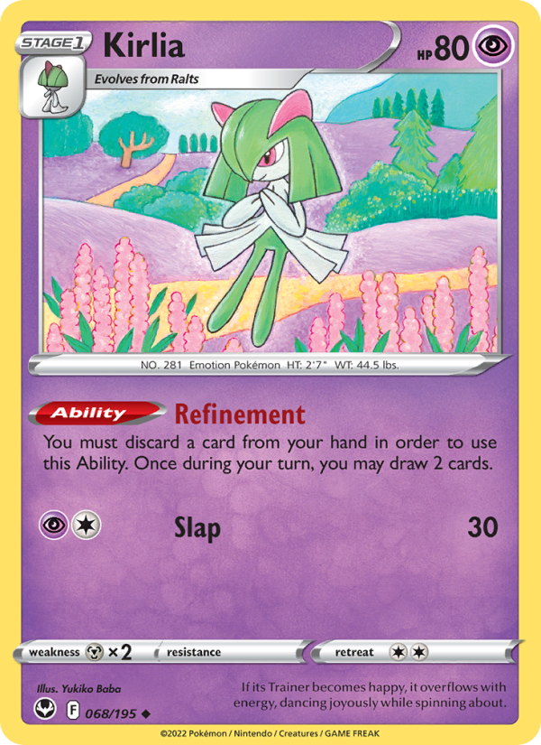 Kirlia · Silver Tempest 068/195