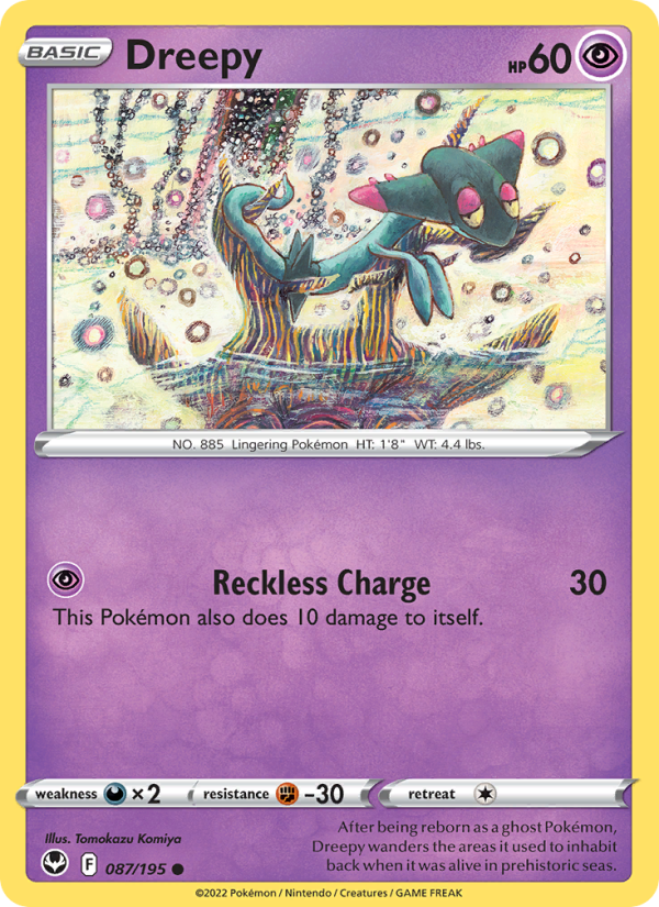 Dreepy · Silver Tempest 087/195