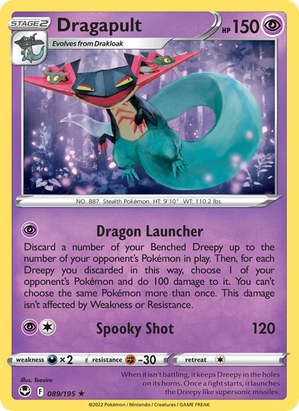 Dragapult · Silver Tempest 089/195