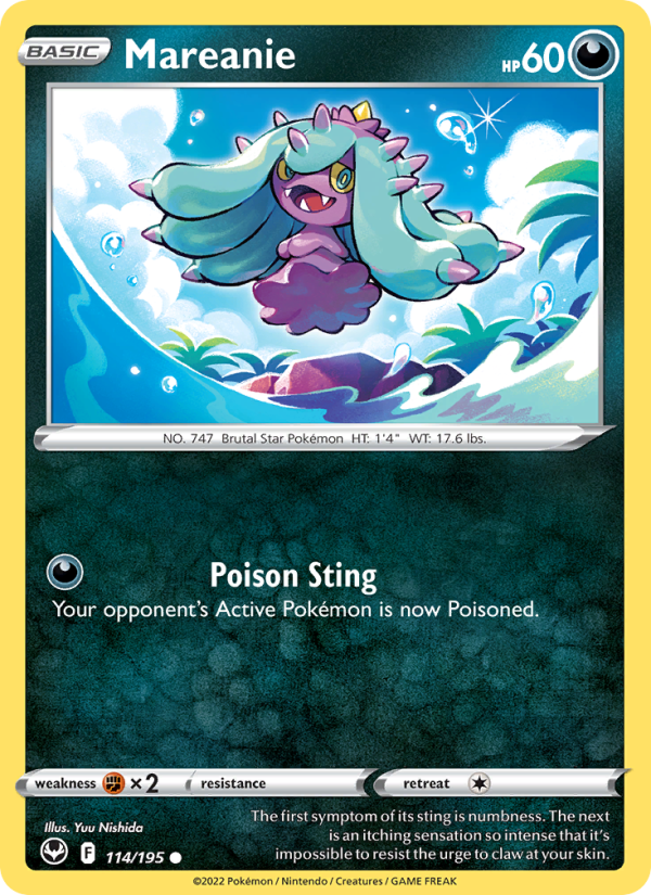 Mareanie · Silver Tempest 114/195