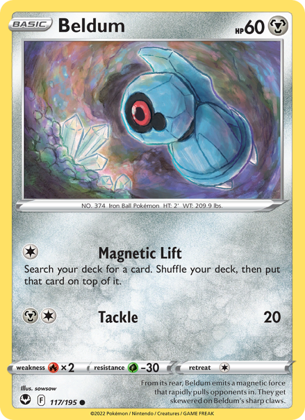 Beldum · Silver Tempest 117/195
