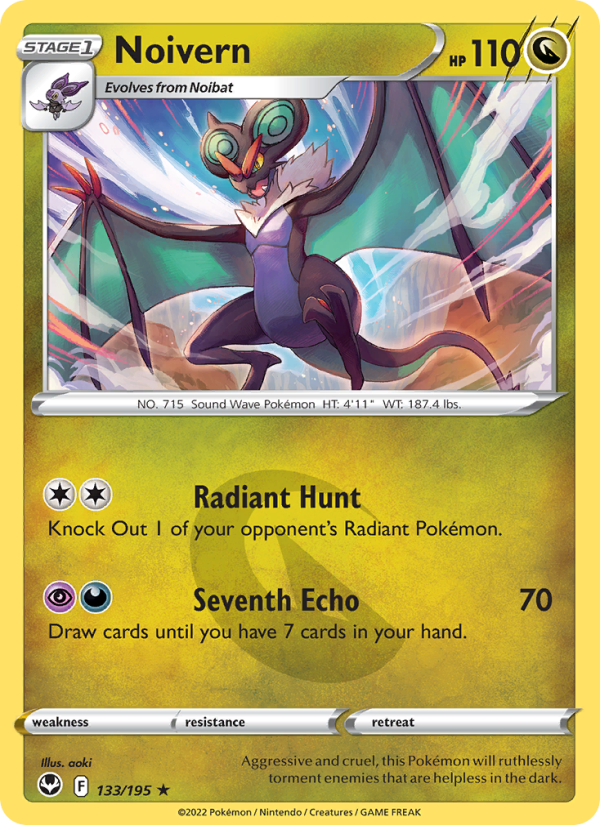 Noivern · Silver Tempest 133/195
