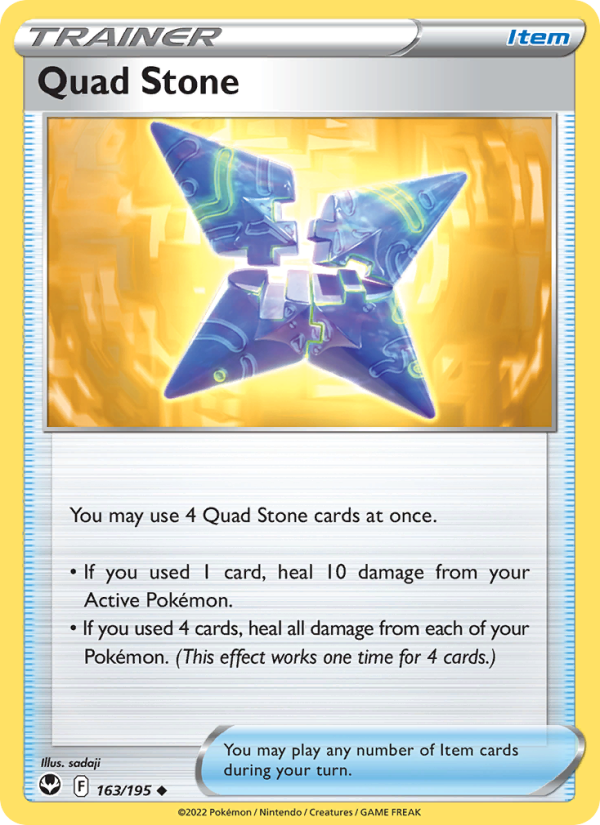 Quad Stone · Silver Tempest 163/195
