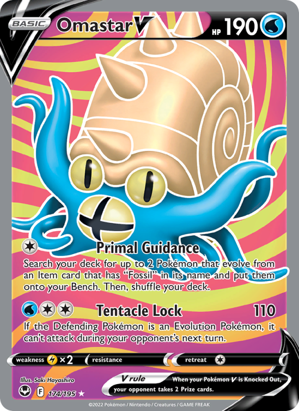 Omastar V · Silver Tempest 174/195
