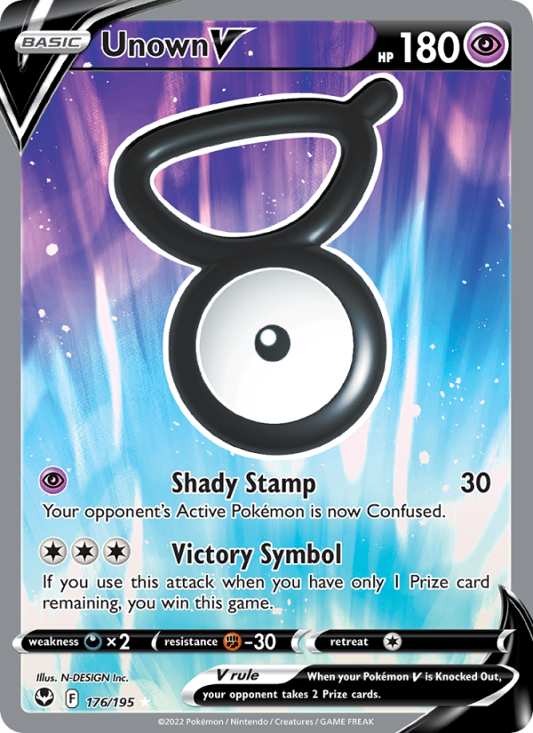 Unown V · Silver Tempest 176/195