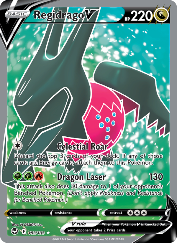 Regidrago V · Silver Tempest 183/195