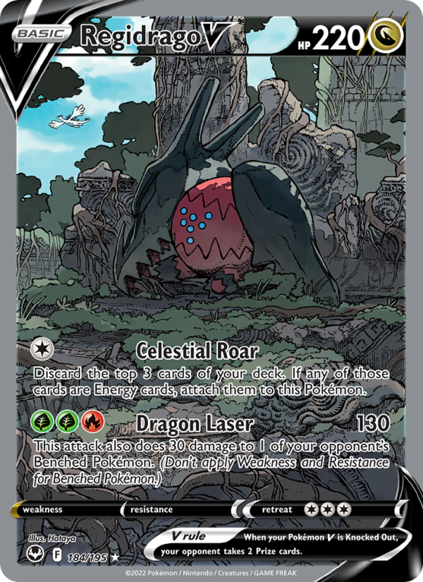 Regidrago V · Silver Tempest 184/195