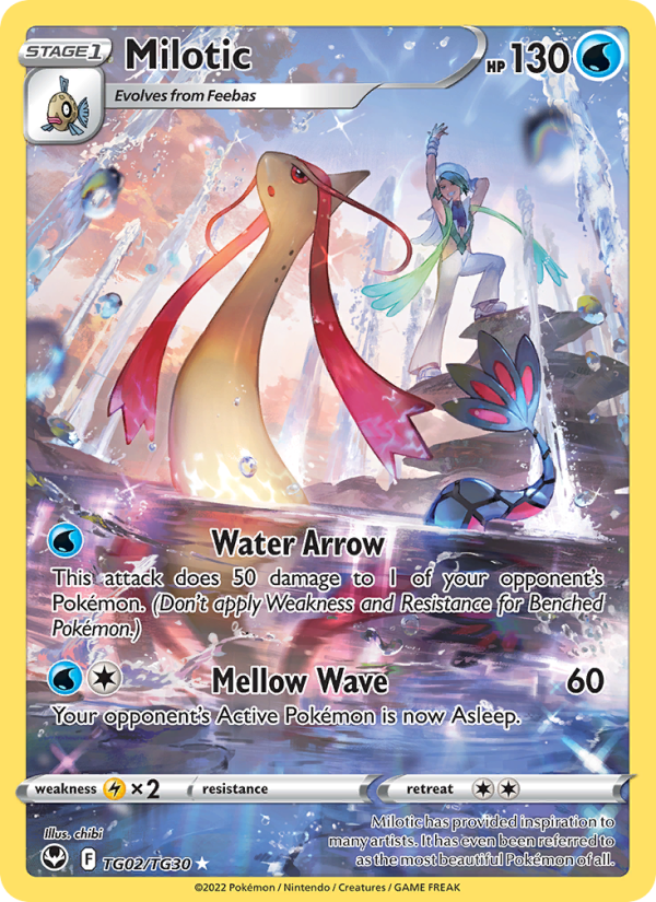 Milotic · Silver Tempest TG02/195