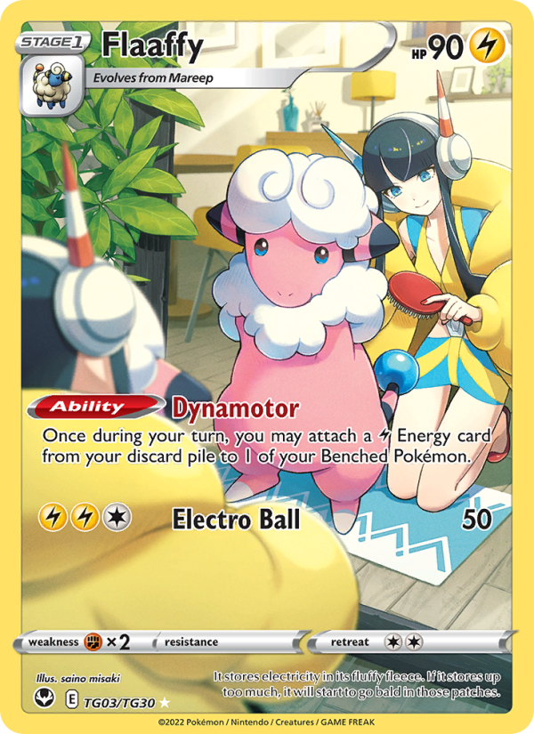 Flaaffy · Silver Tempest TG03/195