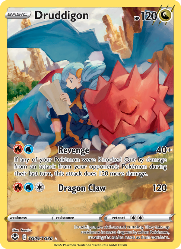 Druddigon · Silver Tempest TG09/195