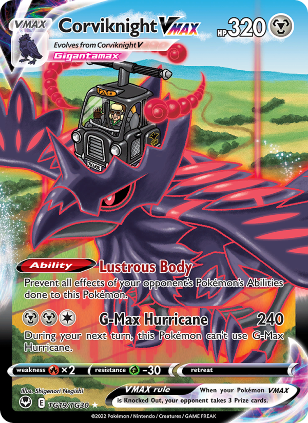 Corviknight VMAX · Silver Tempest TG19/195