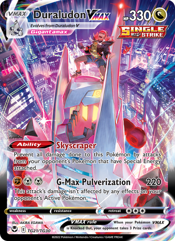 Duraludon VMAX · Silver Tempest TG21/195