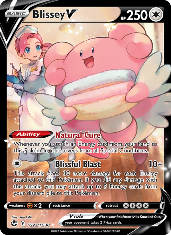 Blissey V · Silver Tempest TG22/195