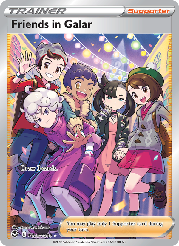 Friends in Galar · Silver Tempest TG23/195