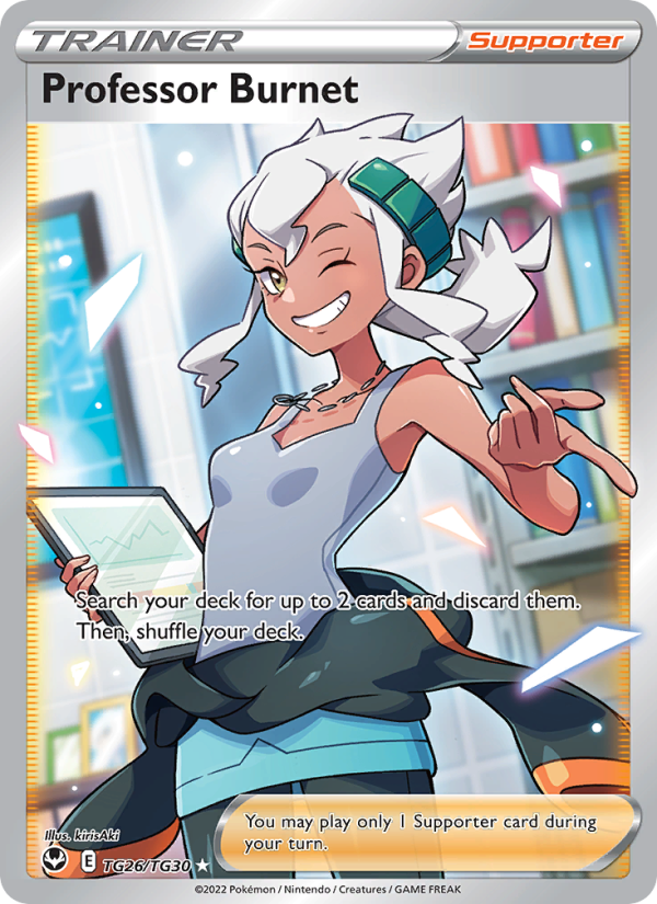 Professor Burnet · Silver Tempest TG26/195