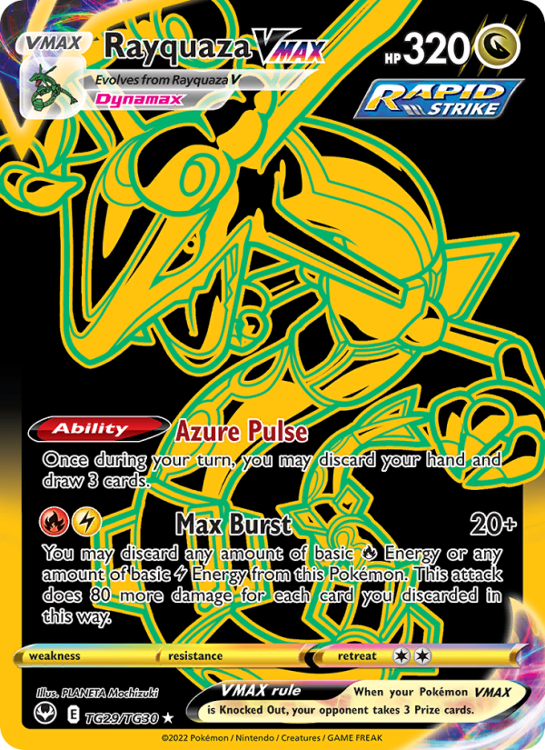 Rayquaza VMAX · Silver Tempest TG29/195
