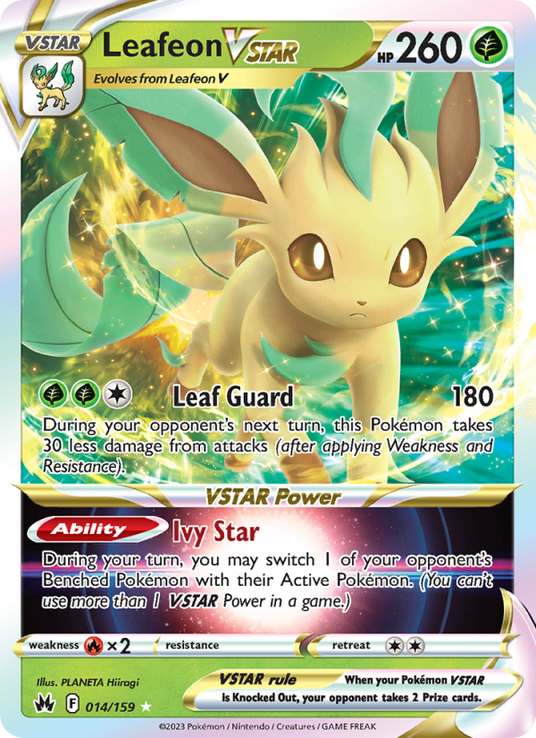 Leafeon VSTAR · Crown Zenith 014/159