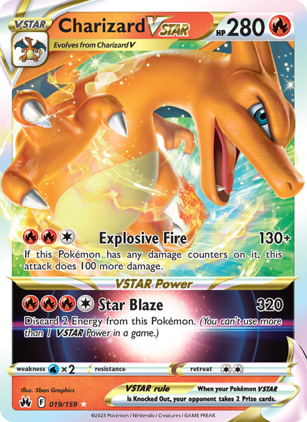 Charizard VSTAR · Crown Zenith 019/159