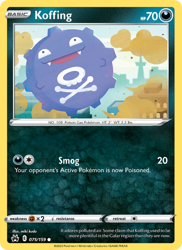 Koffing · Crown Zenith 075/159