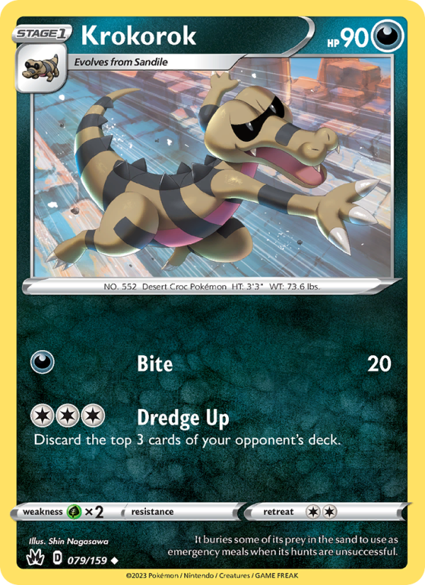 Krokorok · Crown Zenith 079/159
