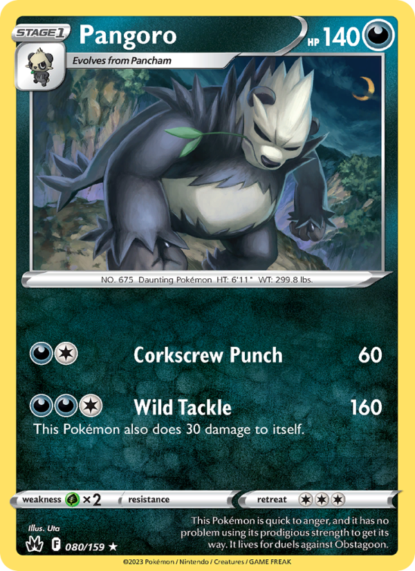 Pangoro · Crown Zenith 080/159
