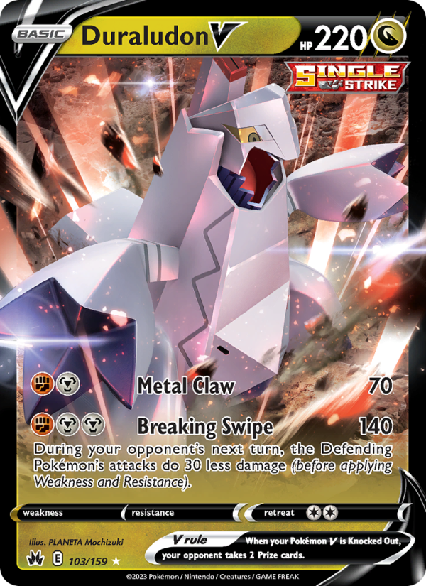 Duraludon V · Crown Zenith 103/159