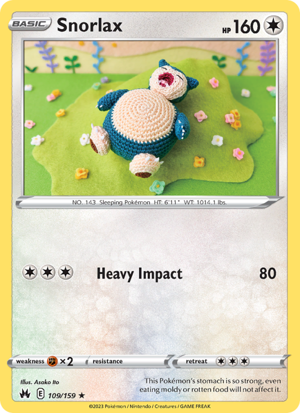 Snorlax · Crown Zenith 109/159