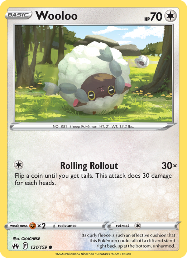 Wooloo · Crown Zenith 121/159