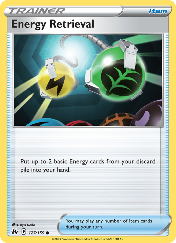 Energy Retrieval · Crown Zenith 127/159
